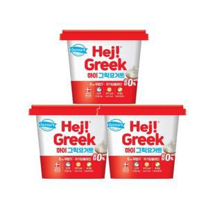 동원 덴마크 하이 그릭요거트 400g, 3개