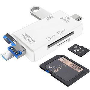 네오툴스 리더기 카드 TF USB IN 플레이 변속기 SD 카드용 어댑터 노트북 플러그 지지대 메모리