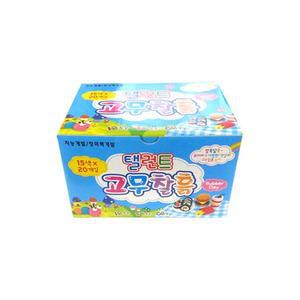탤런트 고무찰흙 15색 1갑(20통)/840549/칼라고무찰흙