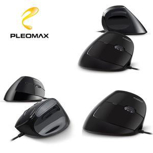 PLEOMAX 플레오맥스 MO-ER700 유선 버티컬 마우스/노트북/가정용/휠마우스/고급/업무/회사/사무용/가게