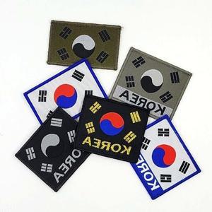 [기타]대한민국 밀리터리 자수 태극기 와펜 ROKA (WFGW43X)