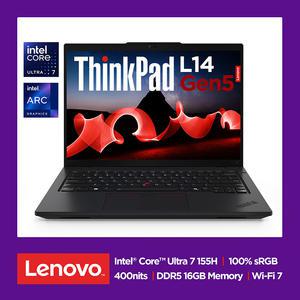 [레노버] ThinkPad L14 Gen5 21L10045KD Ultra7 155H (울트라7-155H/16GB/512GB/FD) [기본제품]