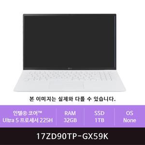 LG 그램 프로17 17ZD90TP-GX59K 1TB교체(zoaa)