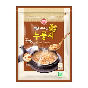 오뚜기 옛날 구수한 끓여먹는 누룽지 450g  1개
