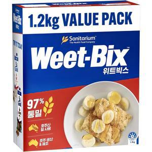위트빅스 오리지날 시리얼 식사대용 1.2kg 3개