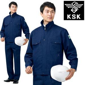 M- K-A-3 봄 여름 작업복 청지 자켓 반팔 긴팔 바지 개별판매 용접 복 블루진 청 정비복 상의 하의 KP-A-3