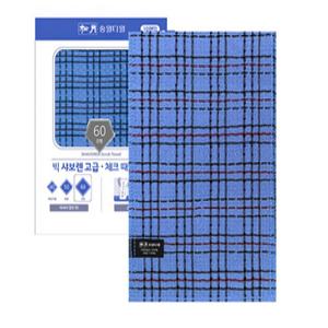 송월 빅 샤보렌 체크 때밀이 60 10매
