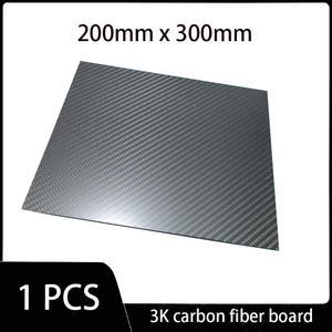 RC용 탄소 섬유 보드 플레이트 패널 시트, 높은 복합 경도 소재, 두께 0 5mm, 1mm, 2mm, 3mm, 4mm, 200x300mm, 1