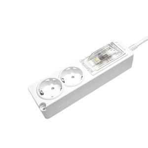 국산 4000W 고용량 멀티탭 고전력 누전차단 2구 3M