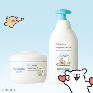 [궁중비책 x 몰티즈] 프리뮨 모이스처 로션 350ml+프리뮨 모이스처 크림 180ml