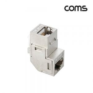 CAT6A 키스톤 잭 아연 도금 90도 꺾임 Shielded 8P8C 월플레이트 RJ45