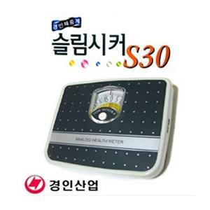 [셀러허브 패션][JH23ROP8_52CD]몸무게 경인 아날로그 체중계 전자저울 S30