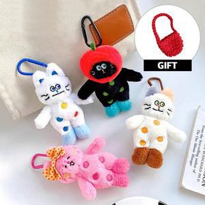 [심쿵샵]귀여운 냥이 백팩 키링인형 커플 우정템 열쇠고리 4color