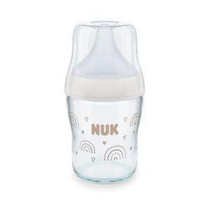 [누크] 퍼펙트매치 유리젖병 120ml 레인보우 (S젖꼭지포함)