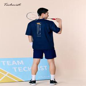 테크니스트 TNT6557 코튼라이크 남여공용 캐쥬얼 운동복 배드민턴 탁구 스쿼시 스포츠웨어 TNT6557