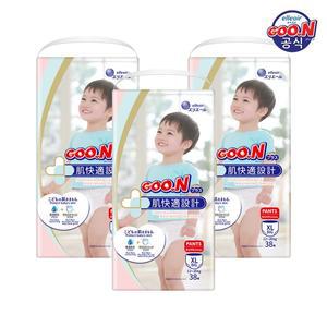 [보리보리/군]군 기저귀 플러스 팬티 특대형(XL) 38P x 3팩 (+3박스 구매시 물티슈 증정)