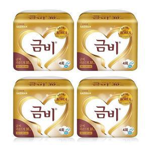 금비 골드 라운드형 속기저귀 30개 4팩 어른용 기저귀 노인
