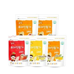 퓨어잇핑거 길쭉한 과일스틱 5종