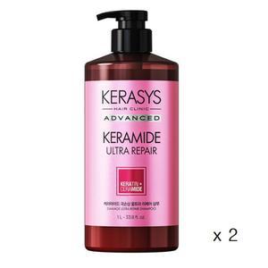 케라시스 케라마이드 극손상 울트라 샴푸1L x 2개