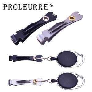 Proleurre 낚시 빠른 매듭 묶는 도구 플라이 라인 가위 커터 클리퍼 니퍼 Fast Knotter Tie Retractor Tack