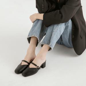 [롯데백화점]소보 카사르 스퀘어 블로퍼 2cm 5cm