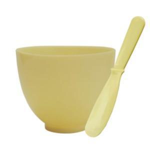 고무 석고볼 팩볼 믹싱볼 + 플라스틱 스파츌라 세트 700ml