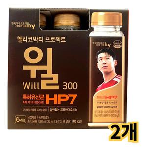 코스트코 HY 헬리코박터 프로젝트 윌 (300mlx6개입)x2개 /냉장