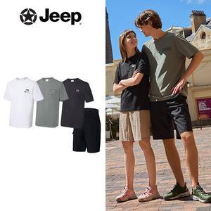 [최초가 84,000원]JEEP 25SS 남성 소로나 반팔티 3종 + 반바지 1종