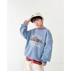 [리틀브로] (아동)할리시카고맨투맨[티셔츠BFBK88B]
