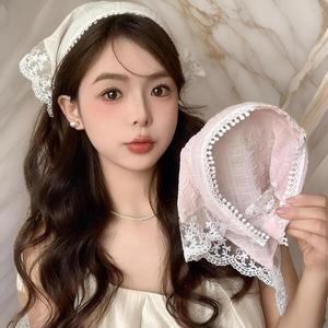 [아트박스]/다잇템 여자 패션두건 레이스 코디템 머리띠