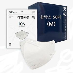 [셀러허브 1]국산 프리미엄 KF94 부리모양 위생마스크 중형 1박스