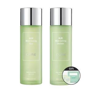 김정문알로에 큐어 모이스트 카밍 토너 130ml 2개 + 사은품