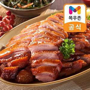 [목우촌]T_[목우촌] 허브갈릭 훈제오리 슬라이스 210g x 4팩 + 소스 2봉