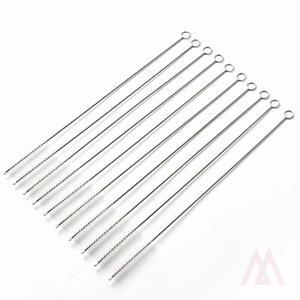 901M 스테인리스 빨대 세척솔 10세트 26CM 텀블러 스텐 젖병솔