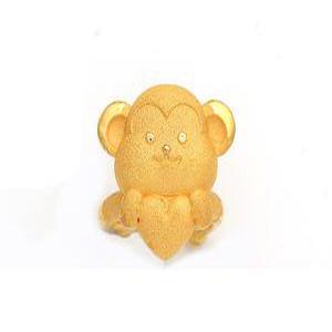 24K 순금 십이간지 원숭이띠 돌반지 3.75g