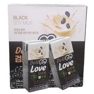 한미 고칼슘 검은콩 쌀두유 190ml (16팩)