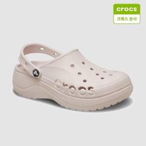 [크록스 본사] 바야 플랫폼 클로그 핑크 (208186-6PI)