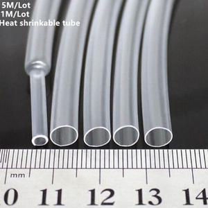 1mm 1.5mm 2mm 3mm 4mm 5mm 6mm 8mm 투명 열 수축 튜브 슬리브 랩 와이어 키트
