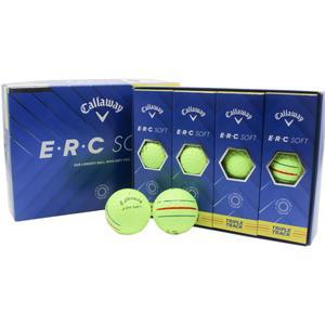 2025년 캘러웨이 ERC SOFT 트리플트랙 골프공 12개 옐로우