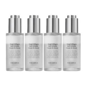 성분에디터 딥콜라겐 안티 링클 크림 인 세럼 30ml 4개