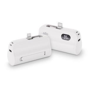 알로코리아 20W 고속 도킹형 보조배터리 C타입 8핀 일체형 5000mAh 502DPD