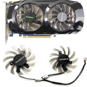 75MM 3핀 PLD08010S12H T 128010 Gigabyte GTX 460 465 560 Ti 580 650 750Ti 그래픽 카드 냉각 팬용 SM G