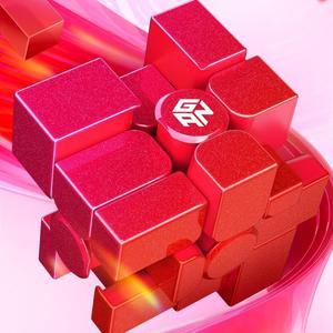GAN 레드 미러 M UV 마그네틱 매직 스피드 큐브, 스티커리스 전문 피젯 토이, Cubo Magico 퍼즐