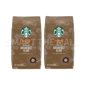 스타벅스 원두 홀빈 분쇄안함 블랙퍼스트 블랜드 미디엄 로스팅 1.13Kg x 2개 코스트코 대용량