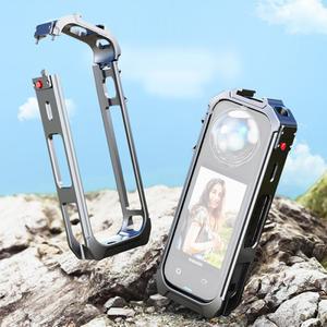 Insta360 인스타360 X5 전용 악세사리 듀얼 콜드슈 다용도 알루미늄 케이지 프레임 케이스