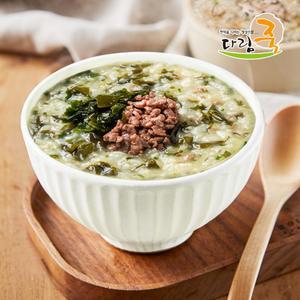[5+1]건강한 한끼 소고기미역죽 500g 대용량