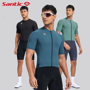 산틱 자전거 져지 반팔 상의 의류 자외선차단 UPF50 TM25C02251