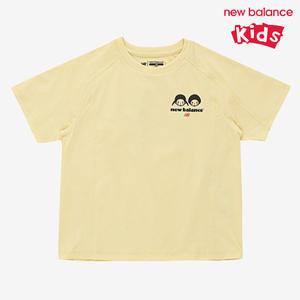 뉴발란스 키즈 해피 루즈핏 반팔티 NK9EE2923U-30 반팔티