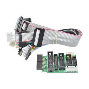 에뮬레이터 V8 JTAG 어댑터 변환기 J-Link 4 핀 6 핀 10 20 V8 V9 어댑터 보드 8 종류의 케이블 배포