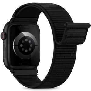 나일론 루프 스포츠 밴드 여성용 Apple Watch 밴드와 호환되는 40mm 44mm 45mm 46mm 49mm 38mm 42mm, 울트라 2, SE, 시리즈 10 9 8 7용 iWatch 손목 스트랩, 통기성, 부드러운 밴드로 야외에 이상적입니다